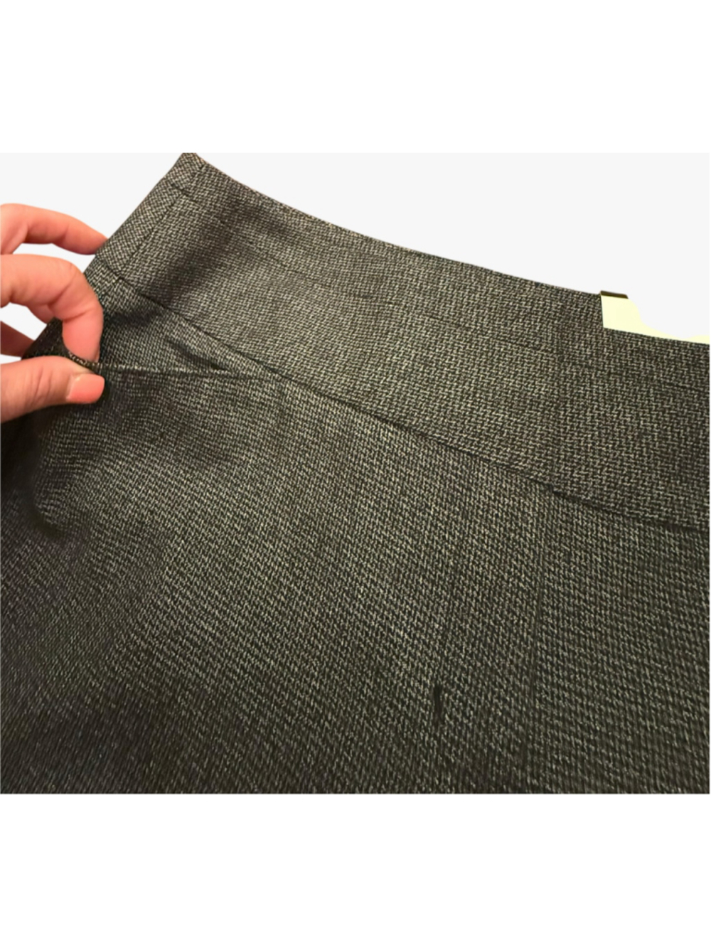 Cato Trousers Size 10 Grey Black Patterned Dress Pants NWT - Picture 5 of 12